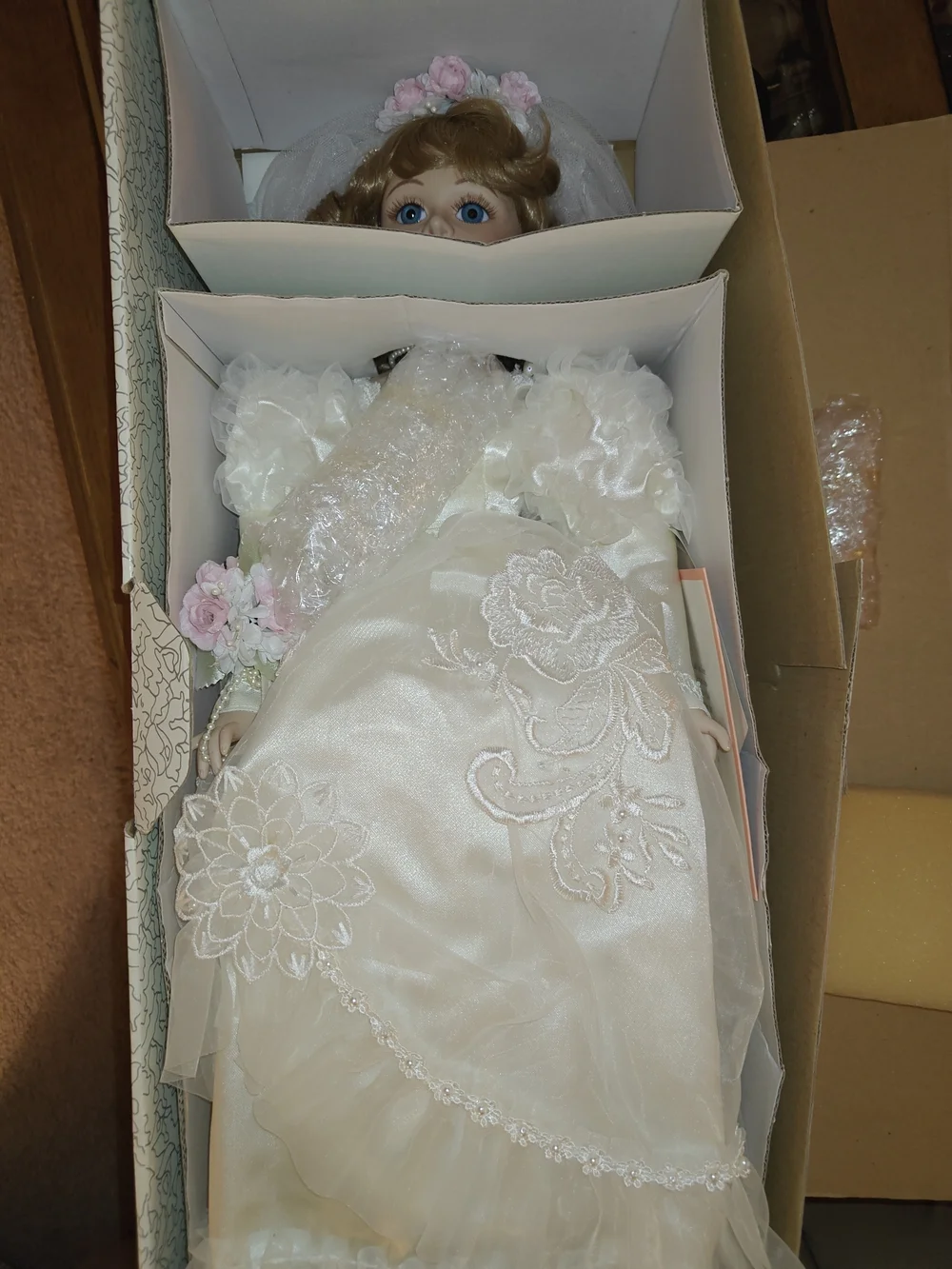 The Love Honor & Cherish Tiffany 24-inch Porcelain Bride Doll